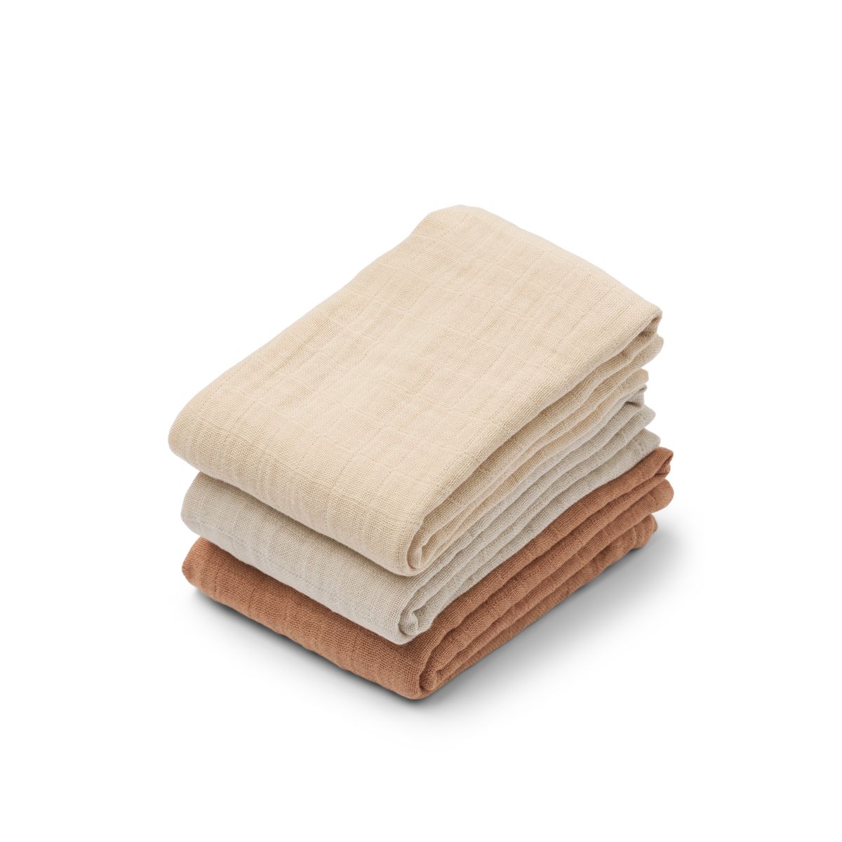Liewood Lewis Muslin Cloth 3-pack - Tuscany rose mix - MUSLIN CLOTH