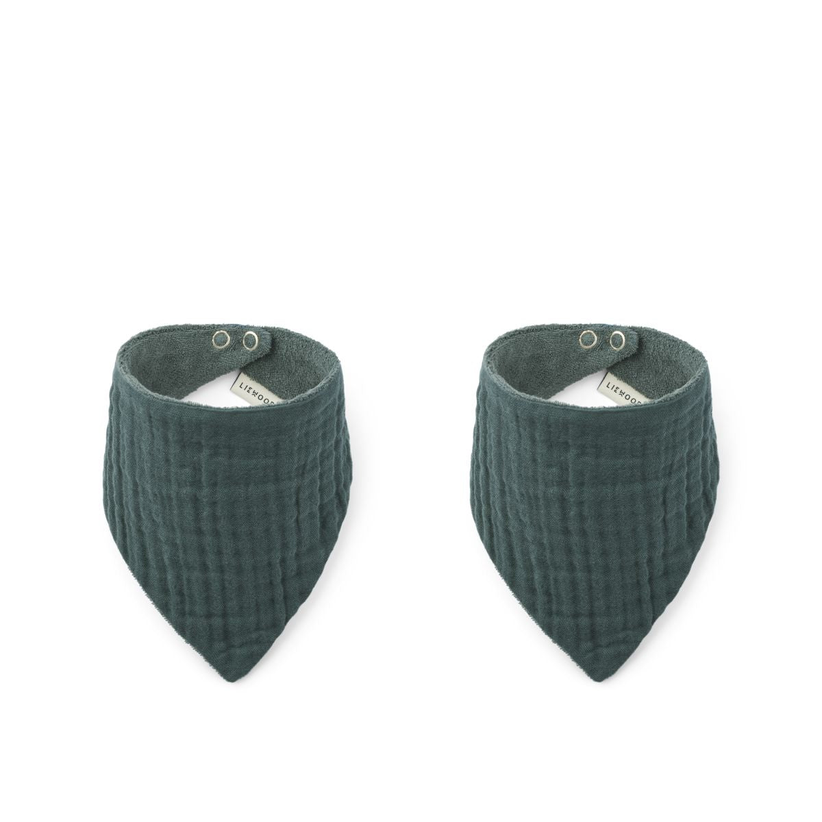 Liewood Andrea Bib 2 Pack - Whale blue - TEETHING BIB