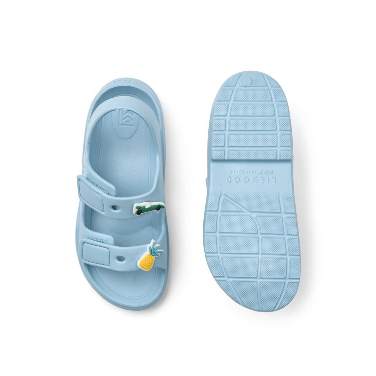 Liewood Lilo Sandals with Charms - Beach blue - SANDALS