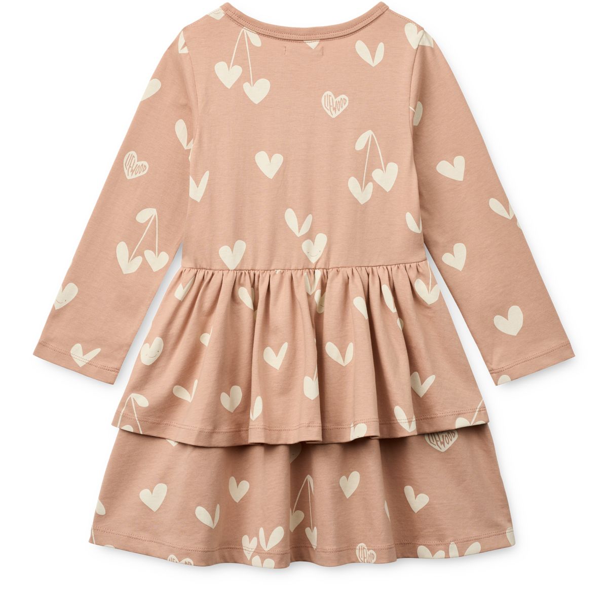 Liewood Mindy Long-sleeve dress - Sweethearts / Pale tuscany - DRESS