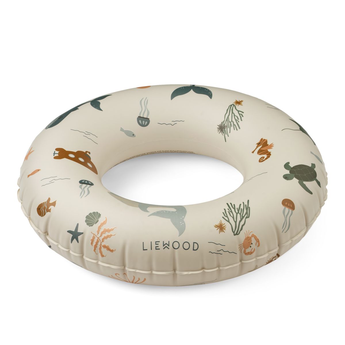 Liewood Baloo Small Swim Ring - Sea creature / Sandy - SWIM RING