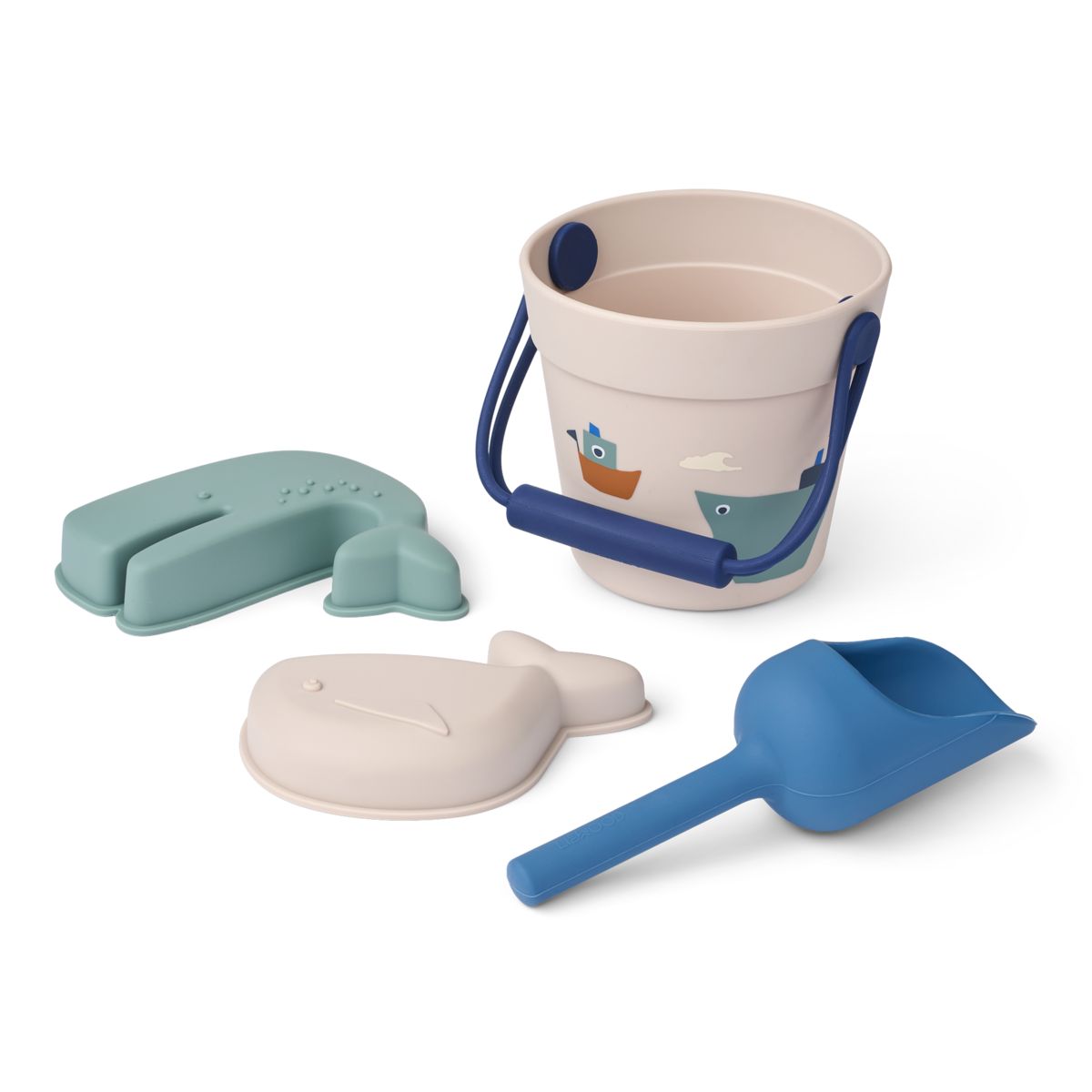 Liewood Kit Mini Sailing Beach Set - Sailing / Sandy - SAND TOYS