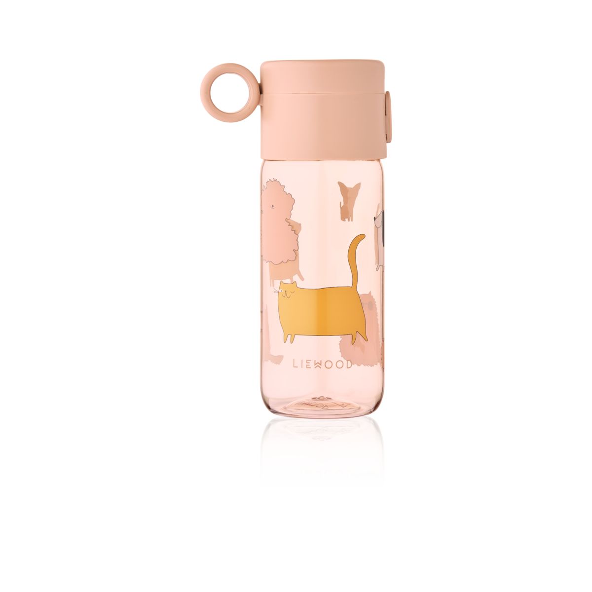 Liewood Clemence Tritan Bottle - Cats and Dogs / Sandy - WATER BOTTLE