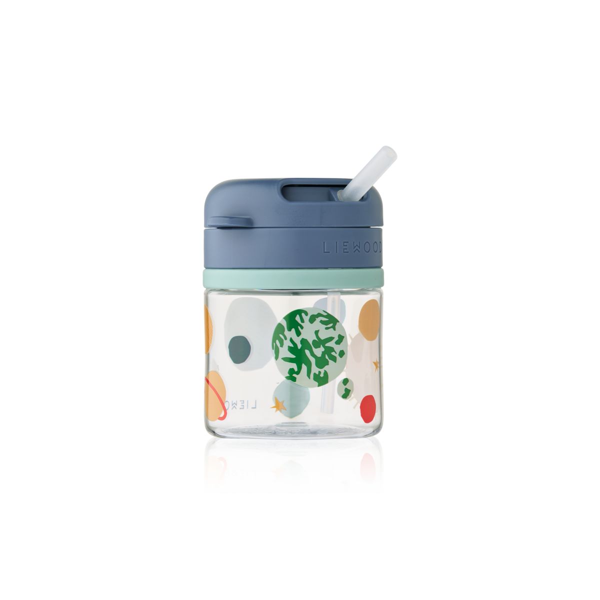 Liewood Pavia Tritan Straw Cup 280 ml - Universe / Classic navy - CUP