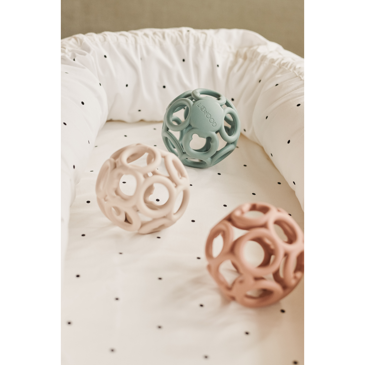 Liewood Jasmin teether ball - Tuscany rose - TEETHER