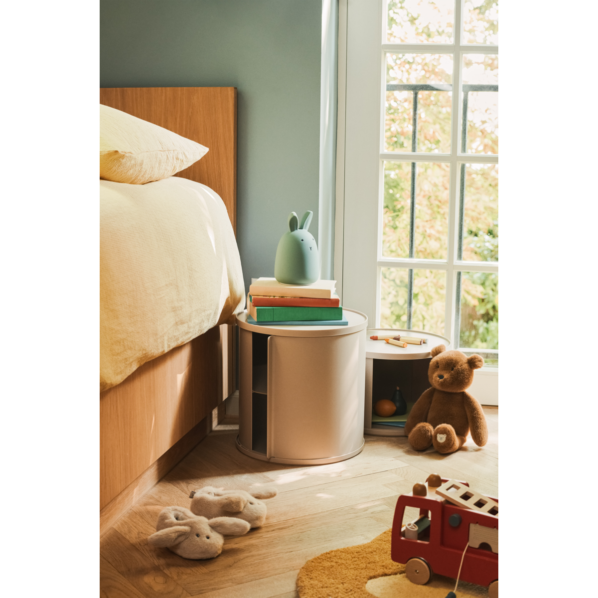 Liewood Damien bedside table - Sandy - BEDSIDE TABLE