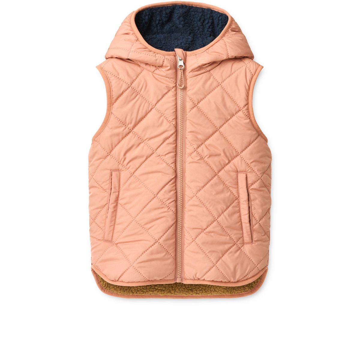 Liewood Diana Reversible Vest - Tuscany rose / Midnight navy - VEST