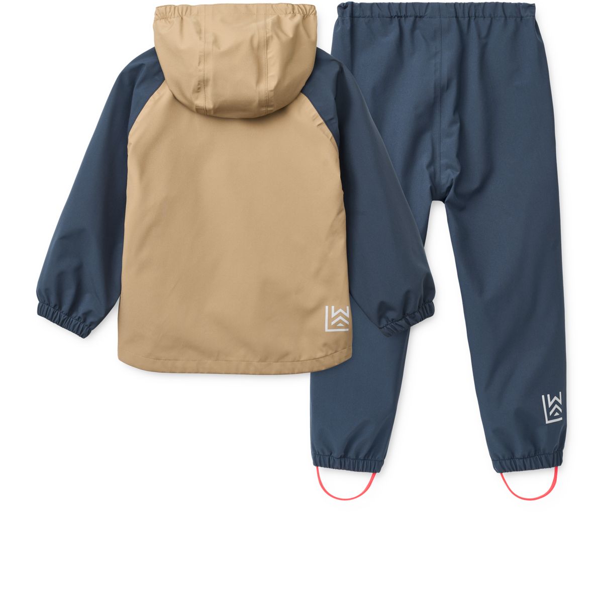 Liewood Pedia Rainwear Set - Midnight navy mix - SET