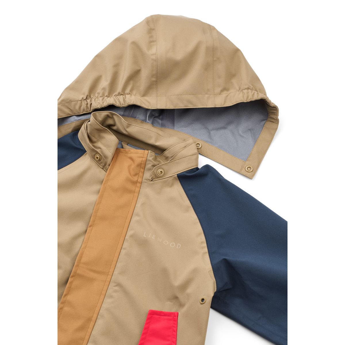 Liewood Pedia Rainwear Set - Midnight navy mix - SET