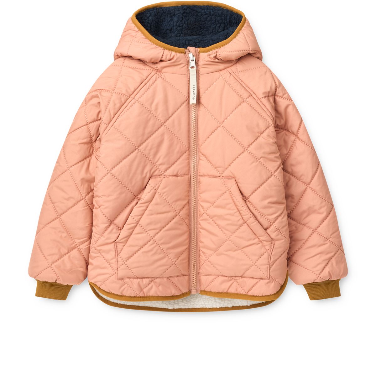 Liewood Jackson Reversible Jacket - Tuscany rose / Midnight navy - JACKET