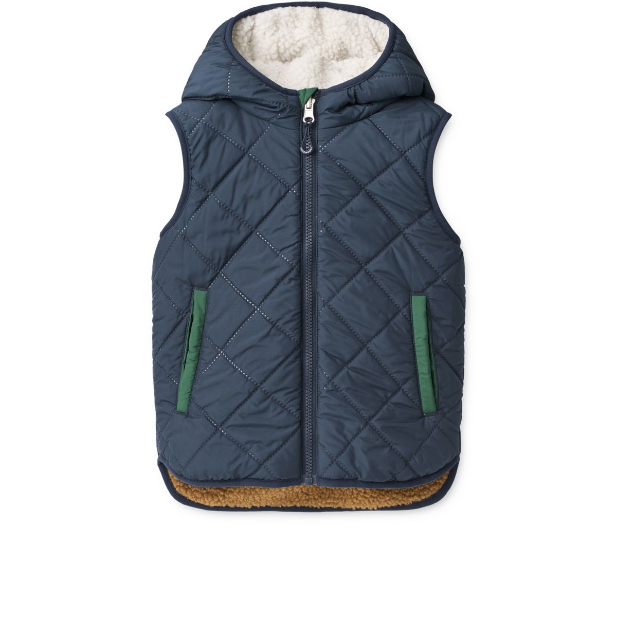 Liewood Diana Reversible Vest - Classic navy multi mix - VEST