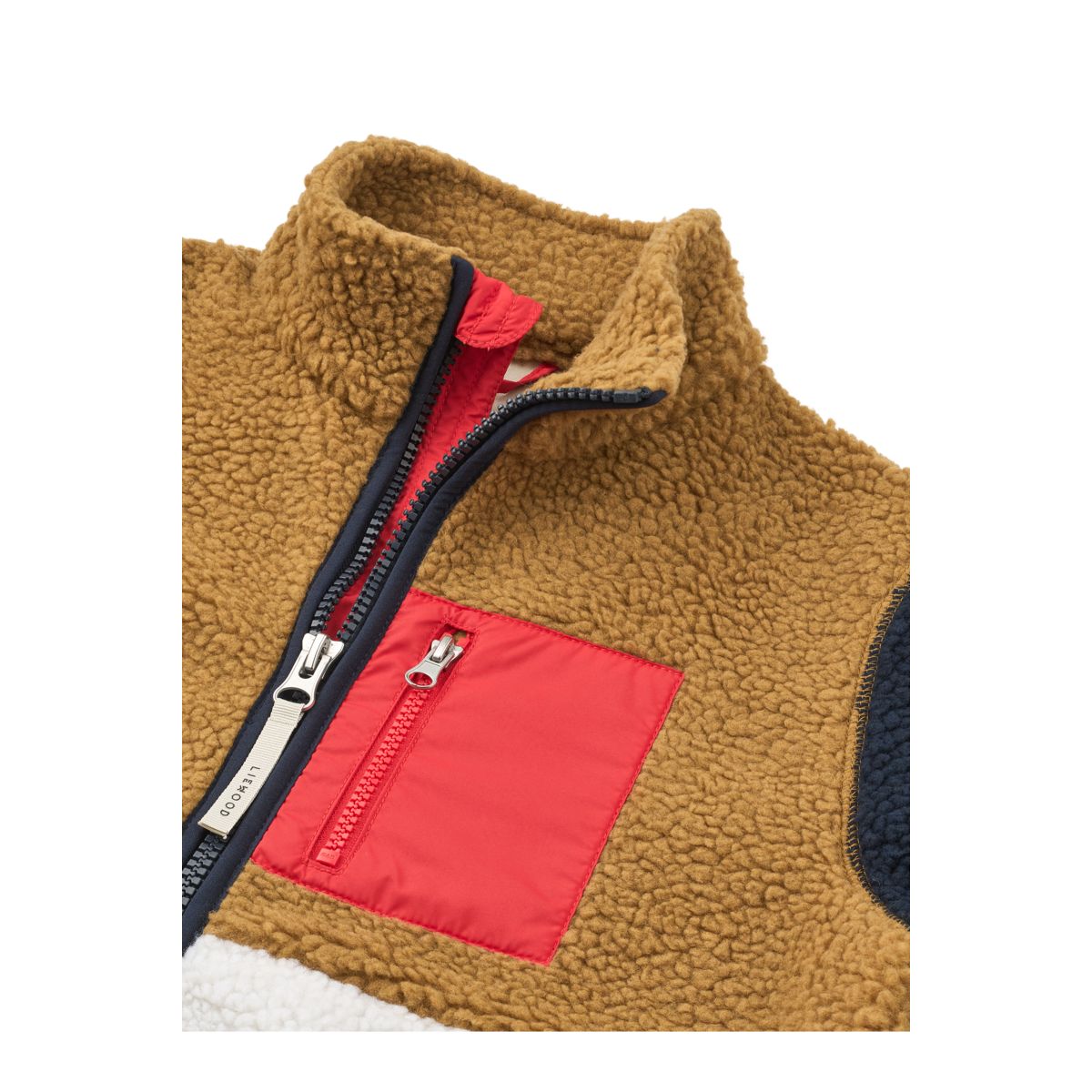 Liewood Nelson Pile Jacket For Adults - Midnight navy multi mix - JACKET