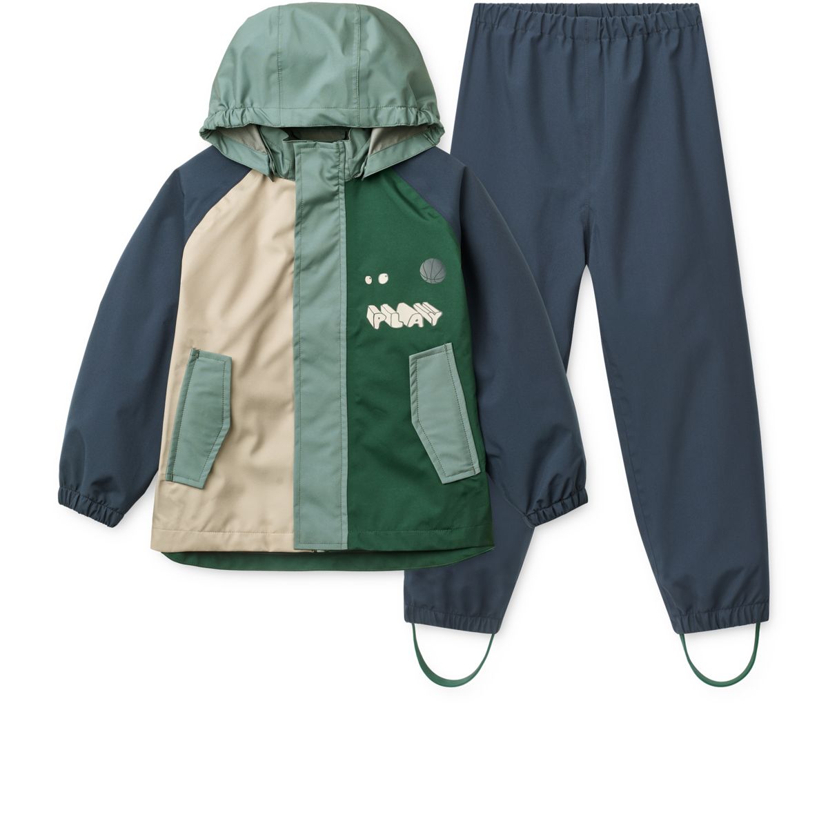 Pedia Rainwear Set - Play multi mix