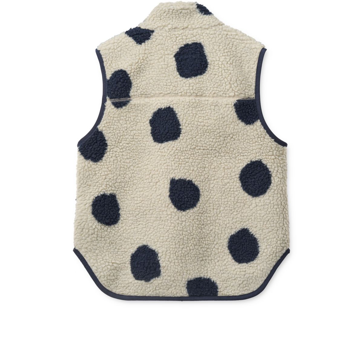 Liewood Noam Pile Vest - Spot dots / Mist - VEST