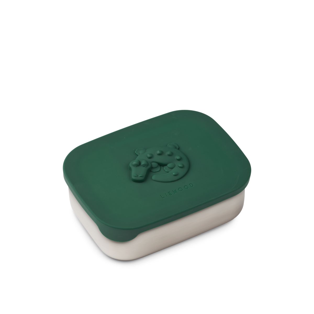Liewood Arthur Crocodile Lunchbox - Garden green - LUNCHBOX