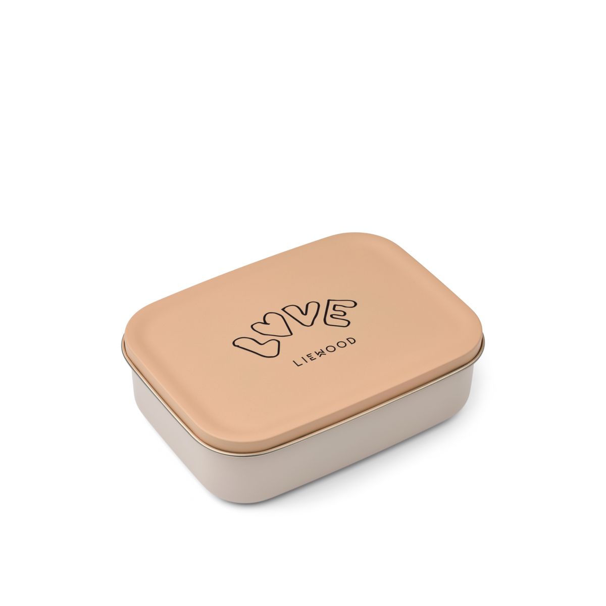 Liewood Nina Stainless Steel Lunchbox - Love / Pale tuscany - LUNCHBOX