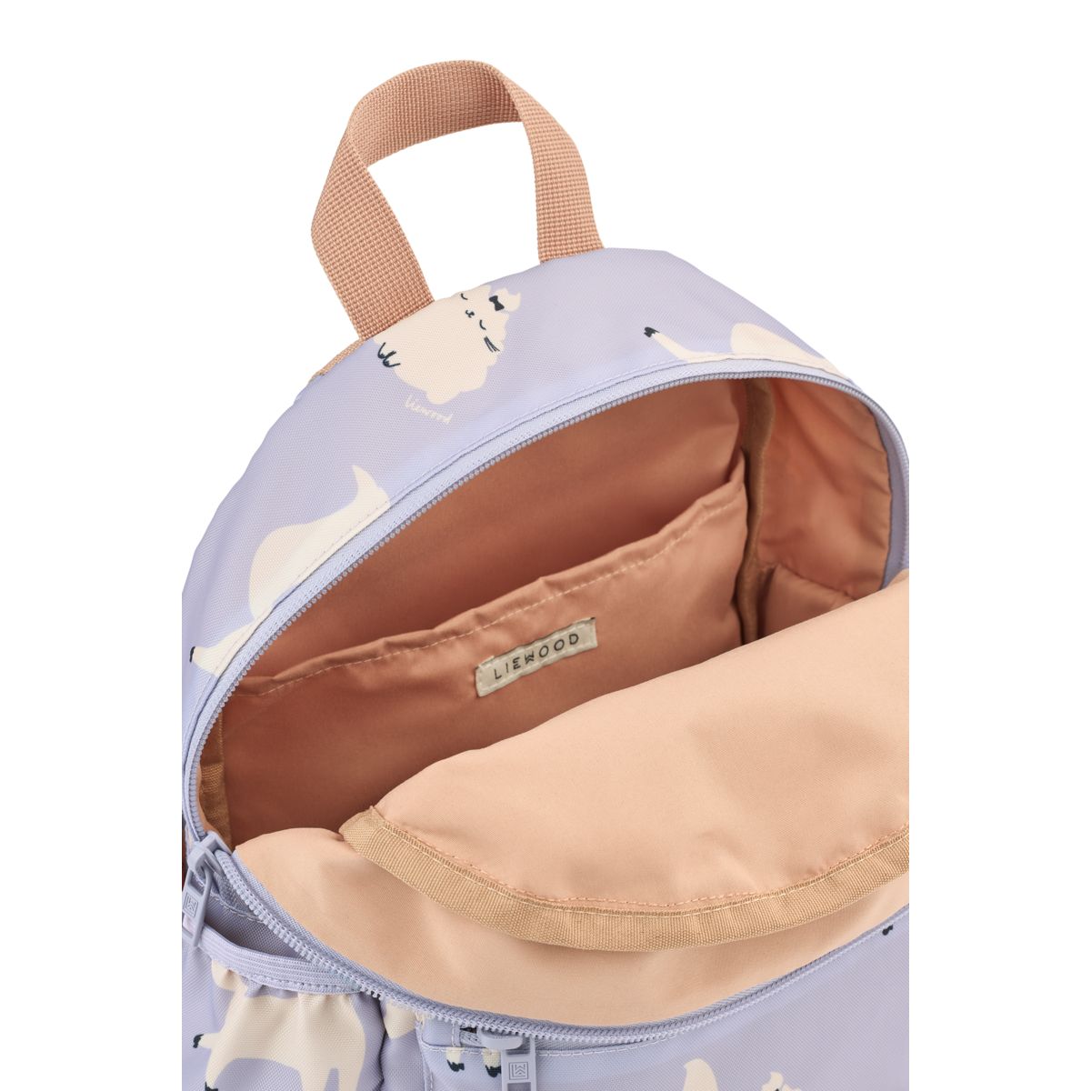 Liewood Andreas Backpack - Cat / Warm lilac - BACKPACK