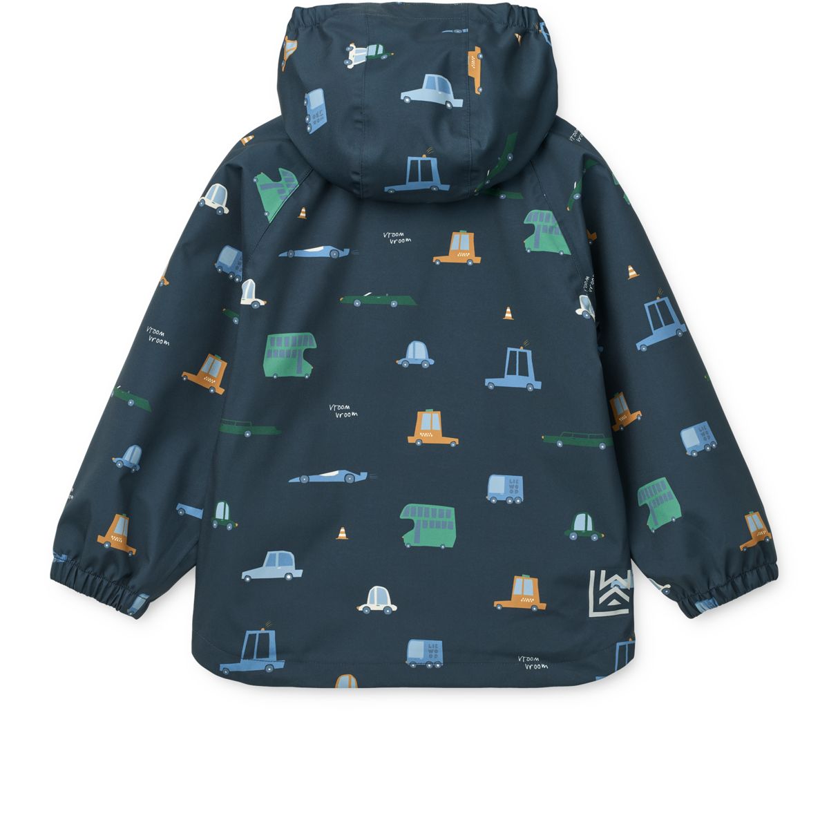 Pedia Rainwear Set - Cars / Classic navy