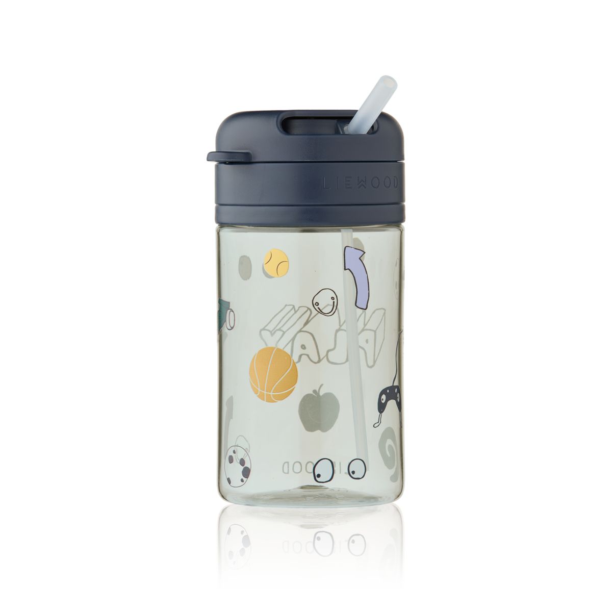 Liewood Pavia Tritan Straw Cup 500 ml - Play / Dusty Peppermint - CUP