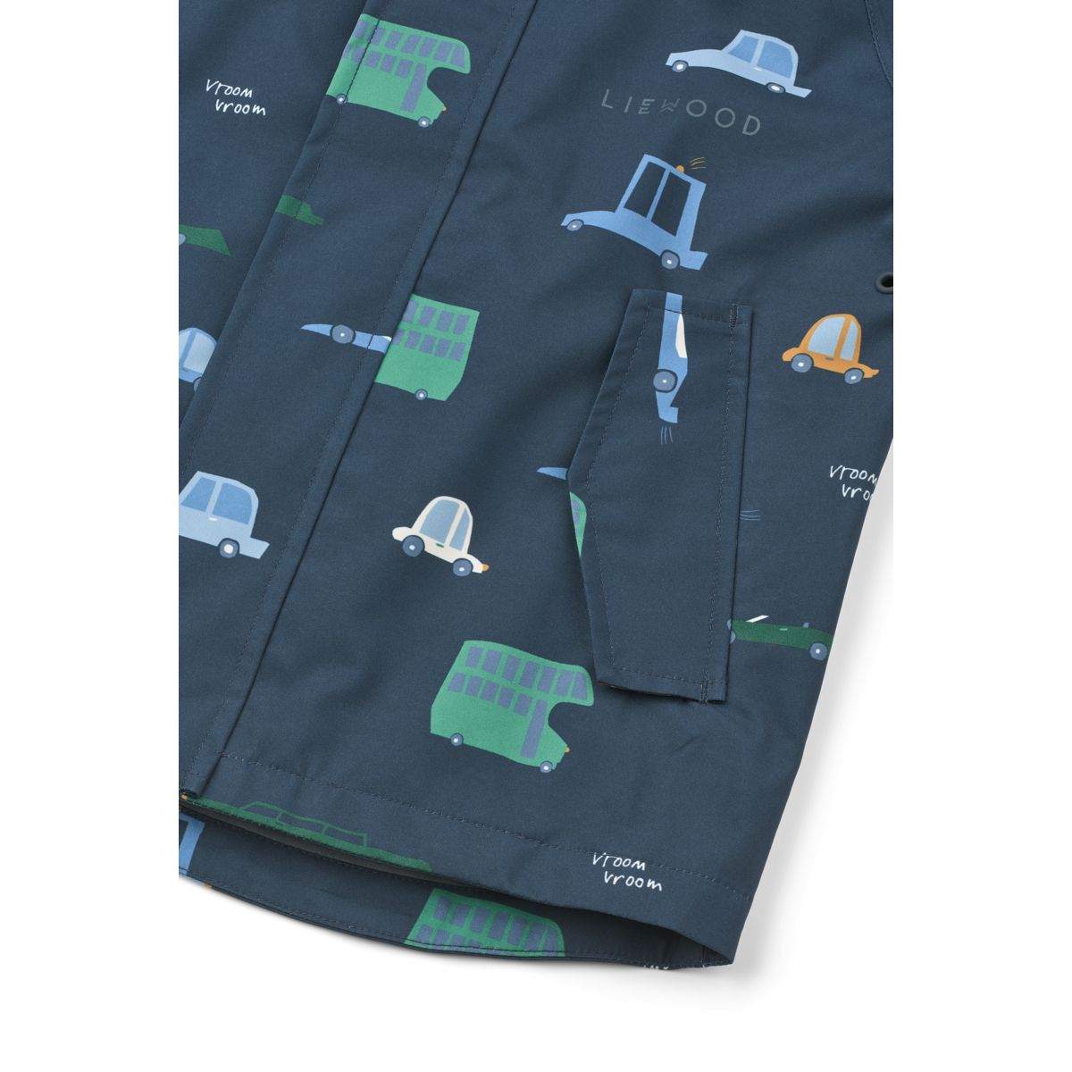Pedia Rainwear Set - Cars / Classic navy