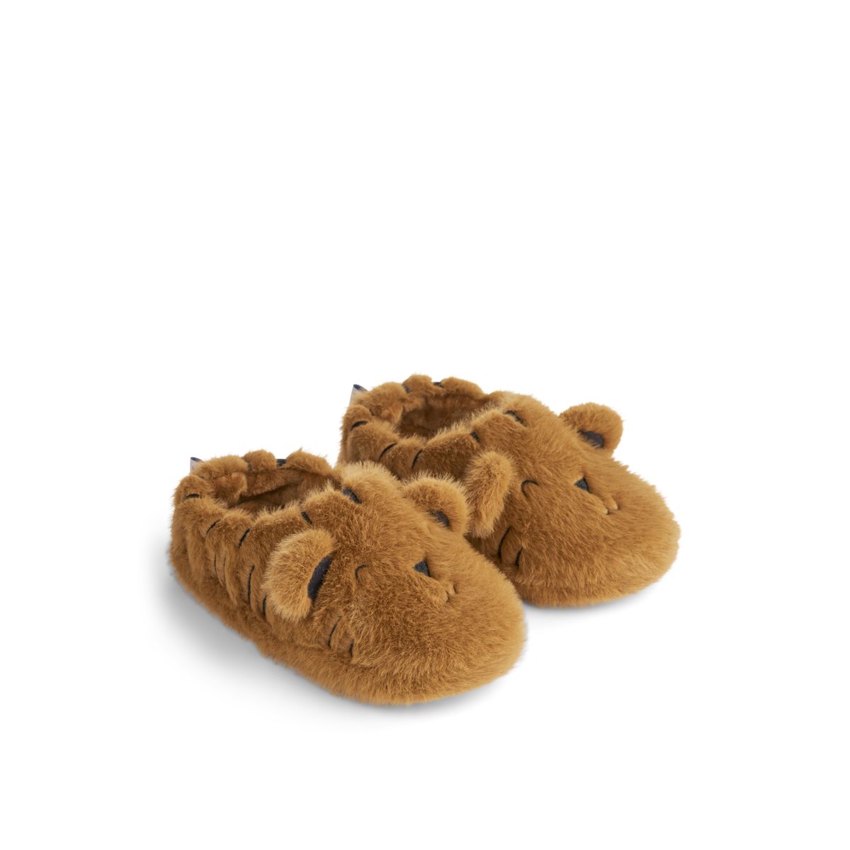 Liewood Aviaja Tiger Slippers - Golden caramel - INDOOR SLIPPERS