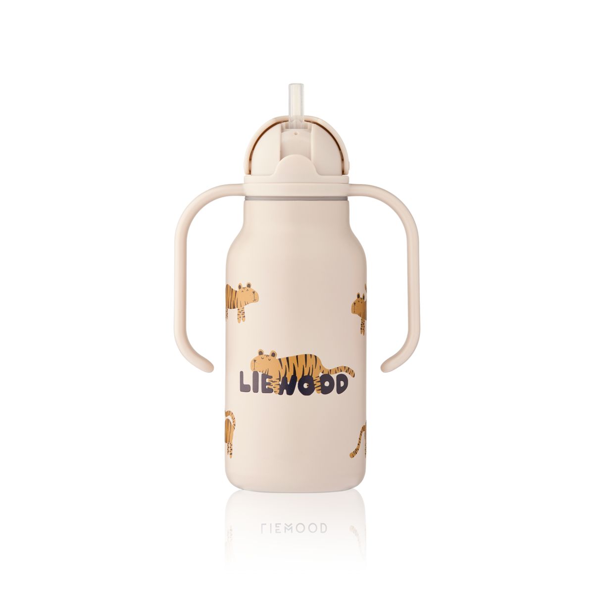 Liewood KIMMIE Steel Water Bottle 250 Ml - Tiger / Sandy - WATER BOTTLE