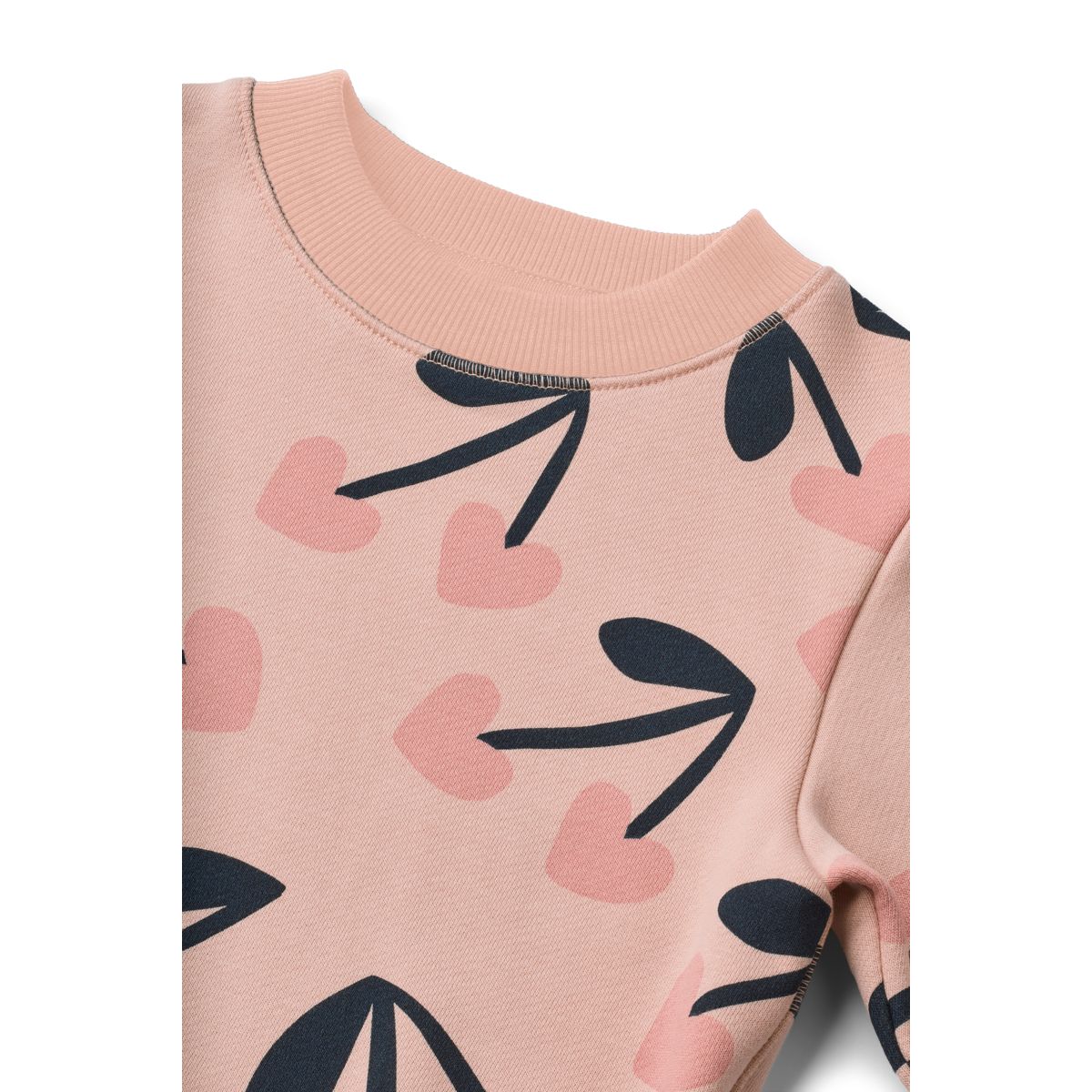 Liewood RIDLEY Printed Sweatshirt - Mega Cherry heart / Rosey - SWEATSHIRT