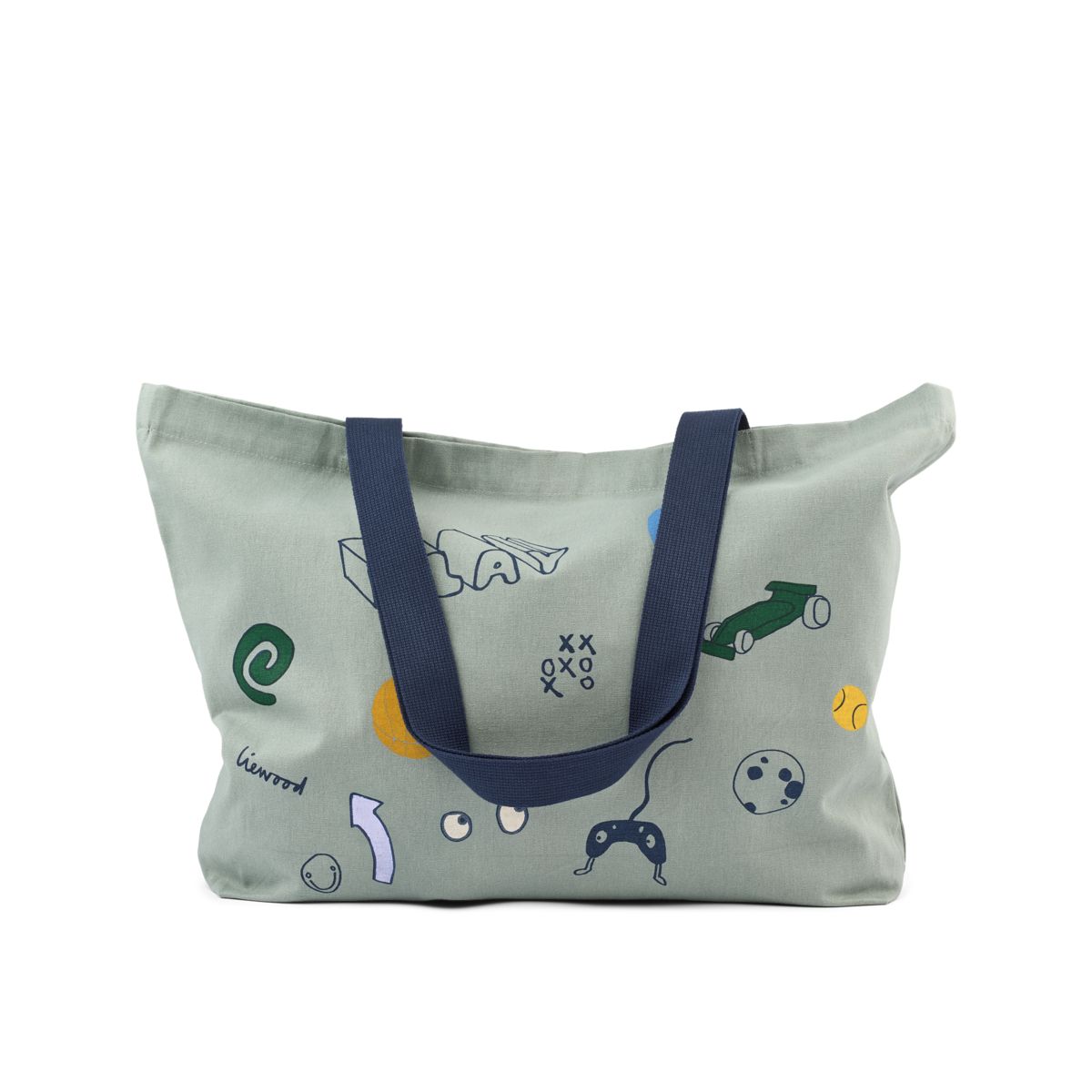 Liewood Large Tote Bag - Play / Dusty Peppermint - TOTEBAG