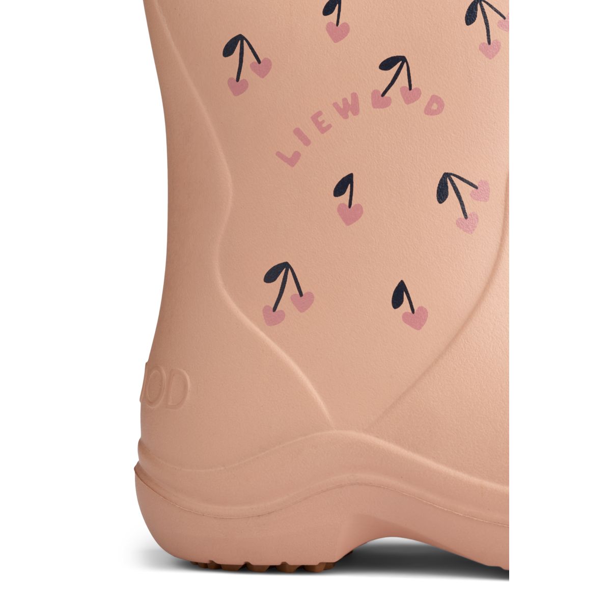 Liewood Aston Rain boots - Cherry Hearts / Pale Tuscany - RAIN BOOTS