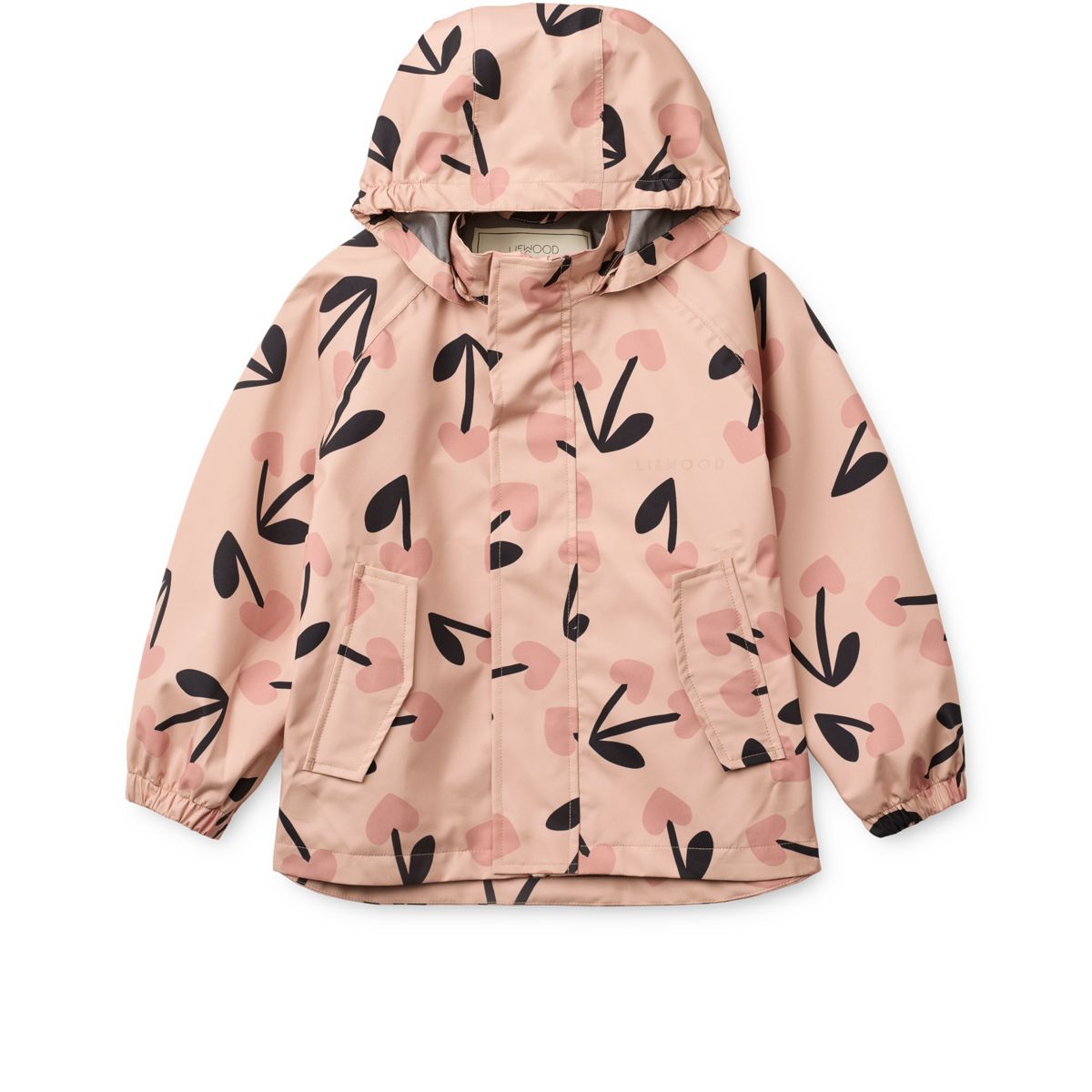 Pedia Rainwear Set - mega cherry heart/ Rosey mix