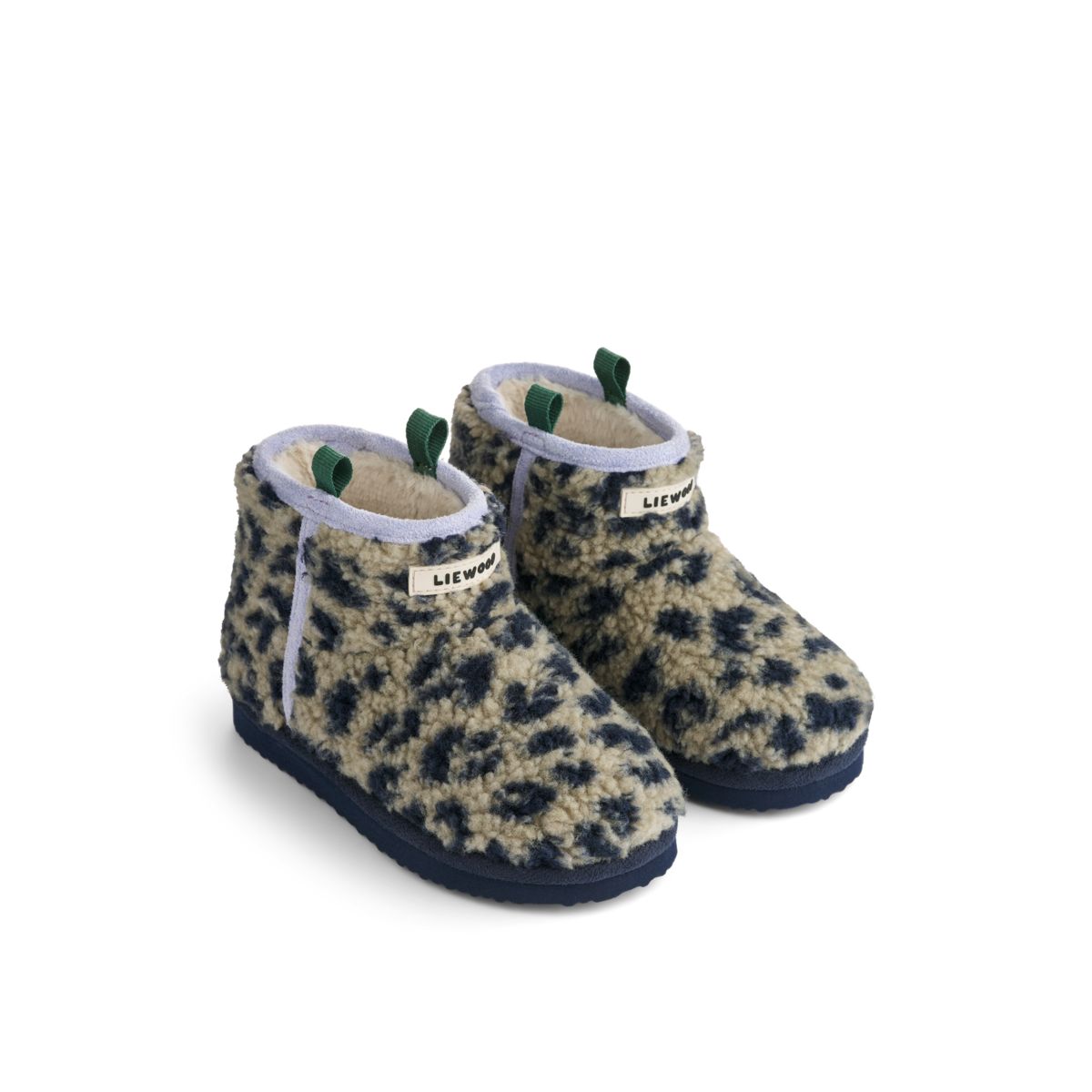 Liewood Albi Pile Boot - Leo / Mist - REGULAR SHOES