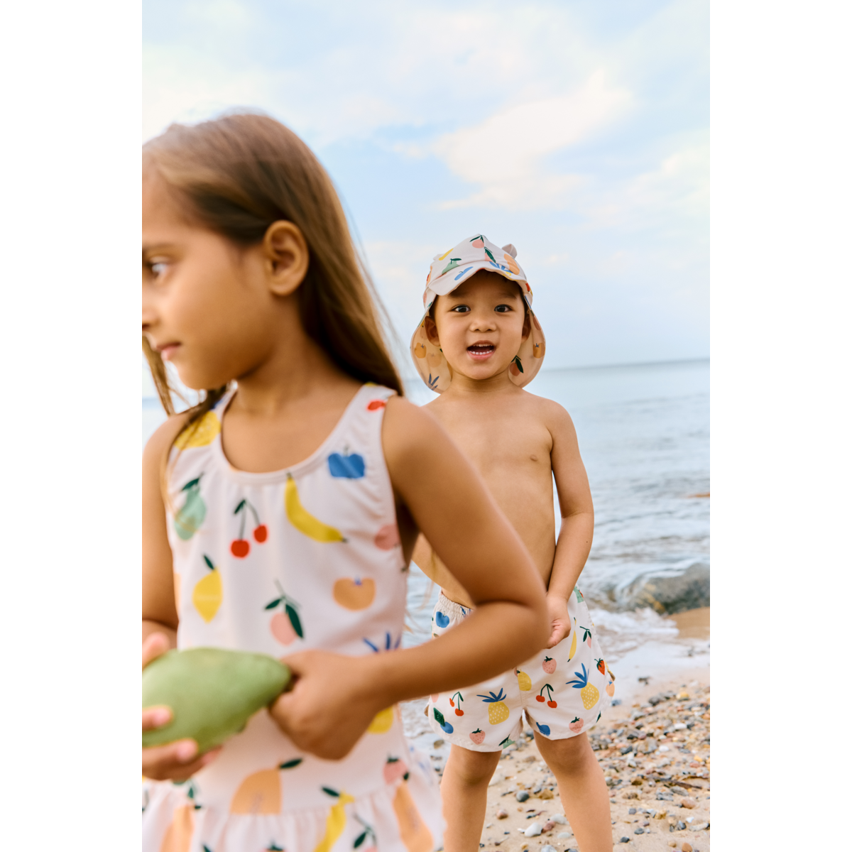 Senia swim hat - Fruit / Sandy