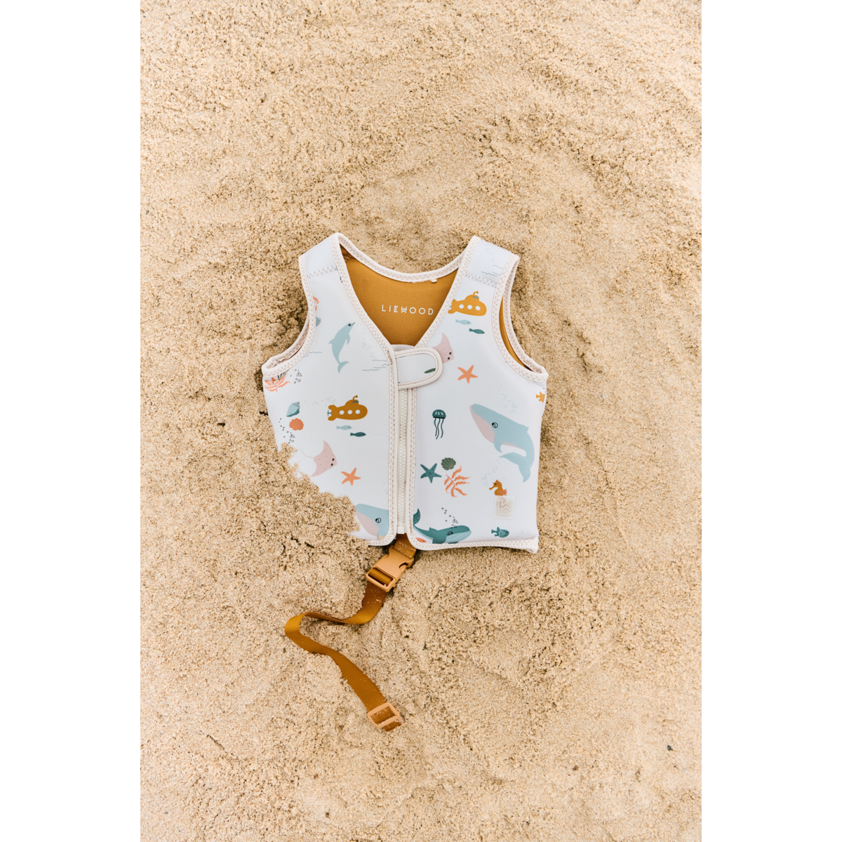 Liewood Dove Swim Vest - Sea creature / Sandy - SWIM VEST