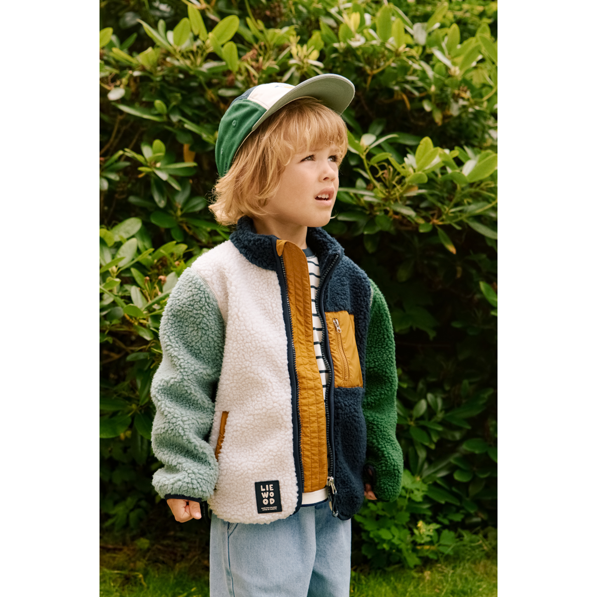 Liewood Nolan Pile Jacket - Peppermint multi mix - JACKET