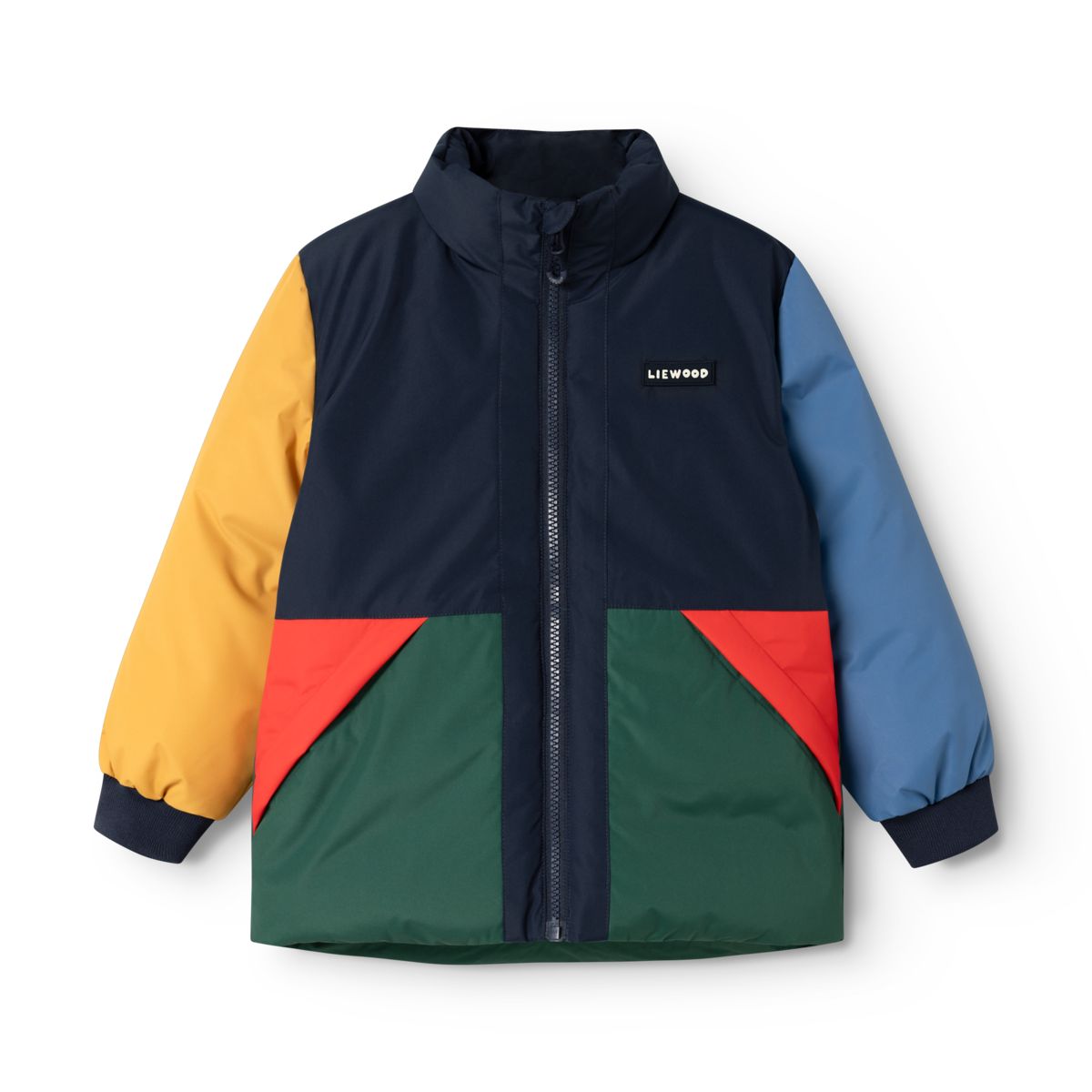 BRAN Jacket - Classic navy multi mix