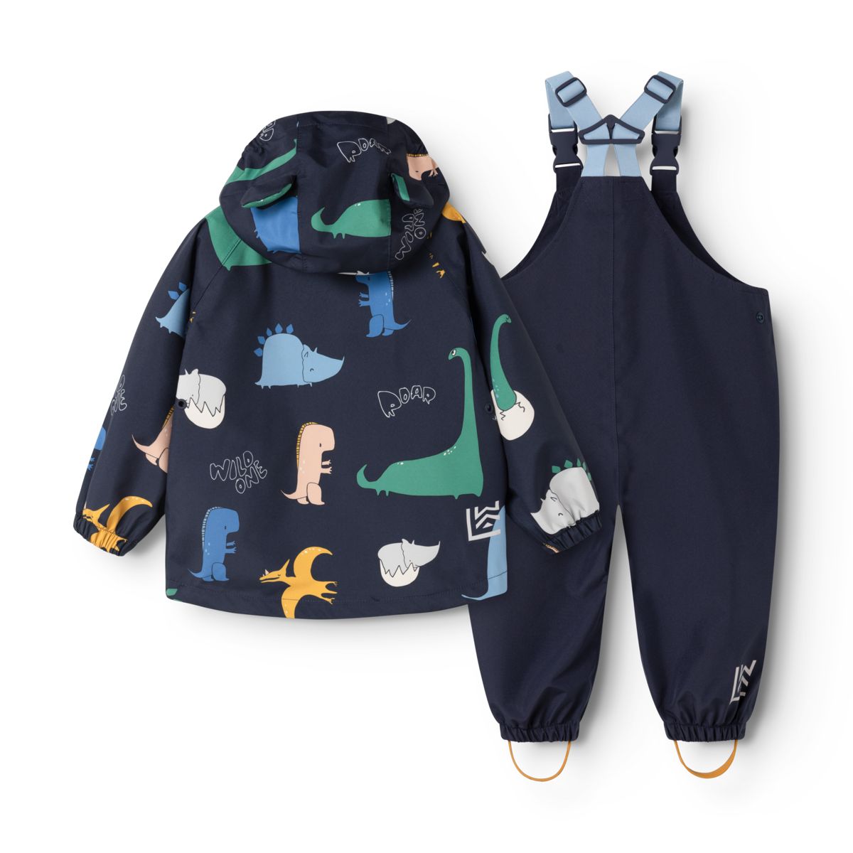 Liewood MANU Toddler Rainwear Set - Dino roar / Classic navy - SET