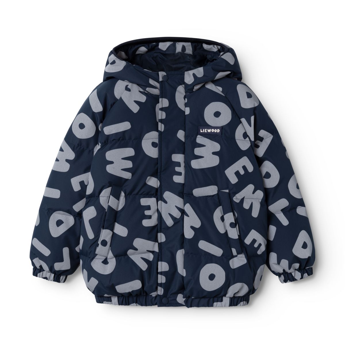 Manteau réfléchissant ADELINA - Letters / Classic navy