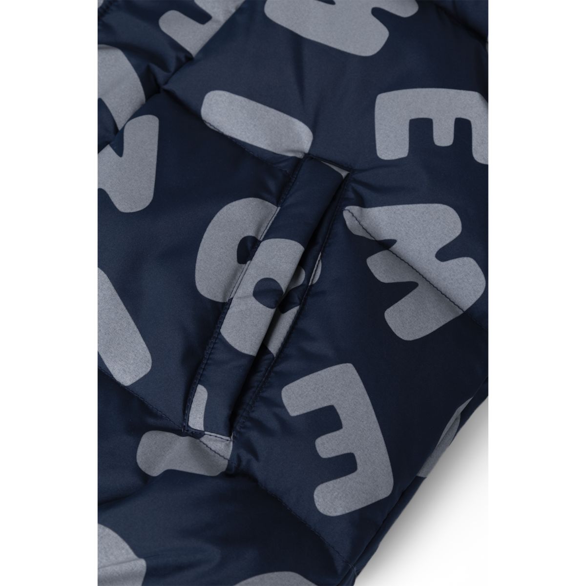 Manteau réfléchissant ADELINA - Letters / Classic navy