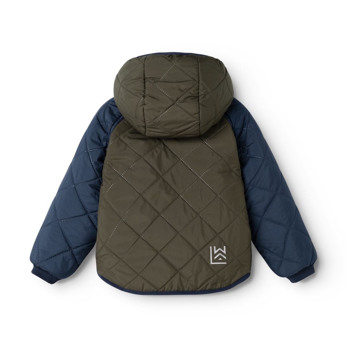 Manteau réversible JACKSON - Army brown / Classic navy