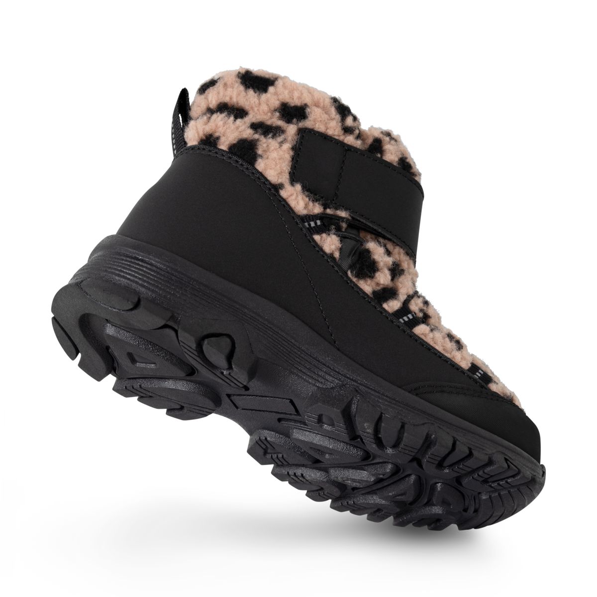 ALIZA Pile boots - Mega leo spot / Pale tuscany