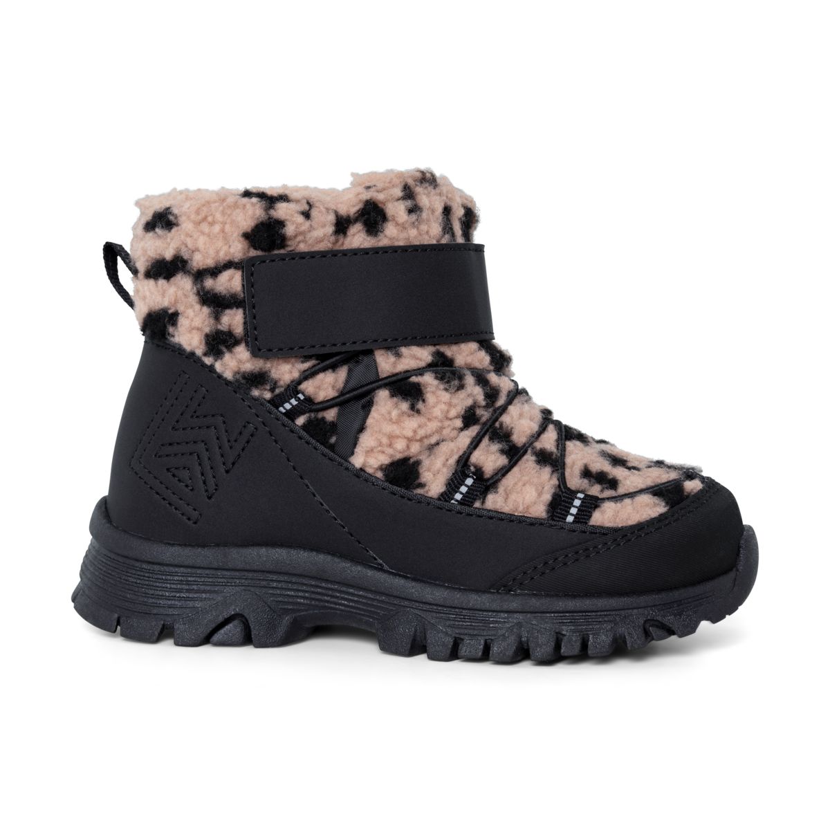 ALIZA Pile boots - Mega leo spot / Pale tuscany