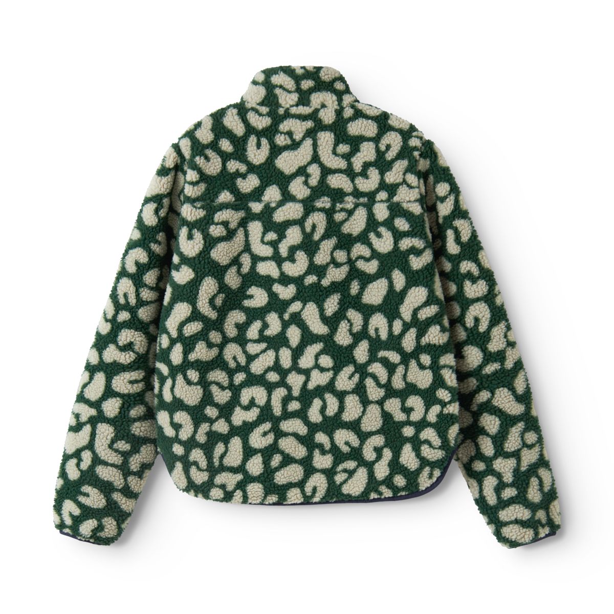 Liewood NELSON Pile Jacket For Adults - Mega leo / Garden green - JACKET