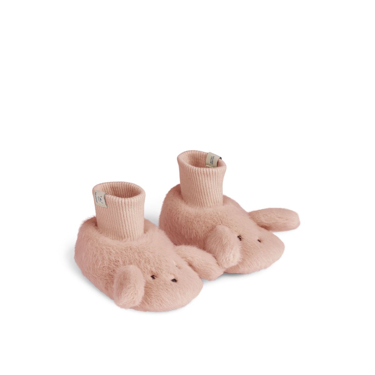 Liewood Beth Rabbit Plush Slippers - Pale tuscany - INDOOR SLIPPERS