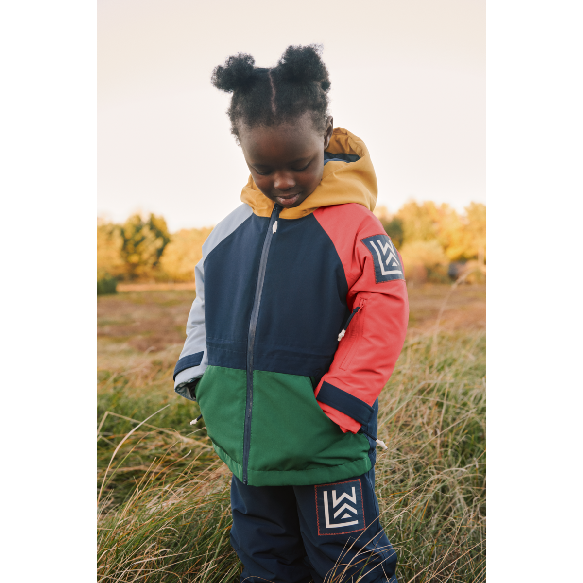 KALLE Winter & Ski Jacket - Garden Green Multi MIx