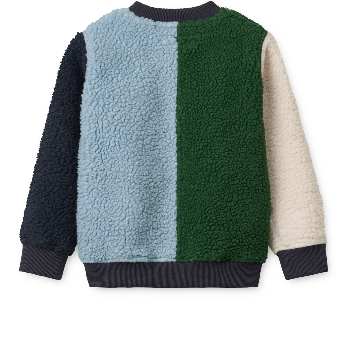 RIDLEY Fleece sweatshirt - Beach blue multi mix