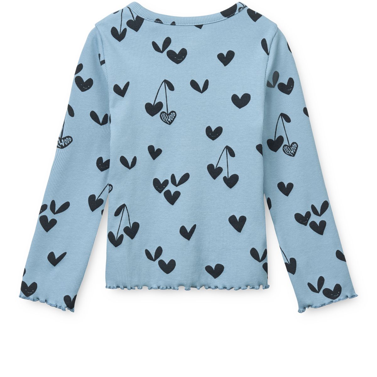 Liewood NIEVE Long-sleeve T-shirt - Sweethearts / Beach blue - TSHIRT