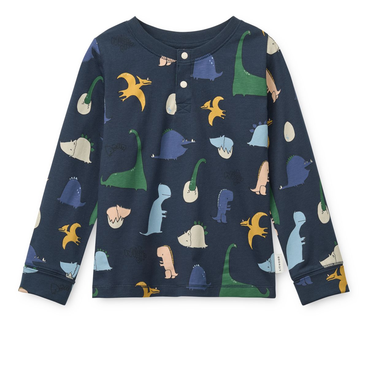 Liewood WILHELM Grow Pyjamas Set - Dino roar / Classic navy - PYJAMAS SET