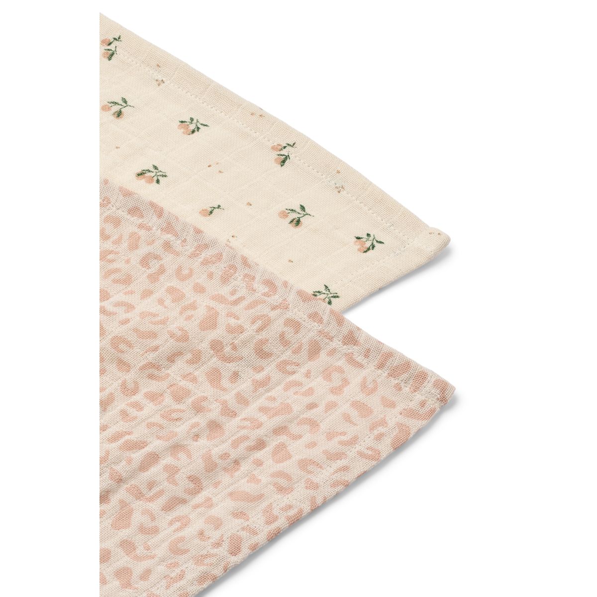 Lewis stofbleer 2 stk - Mini leo / Mini peach Mix