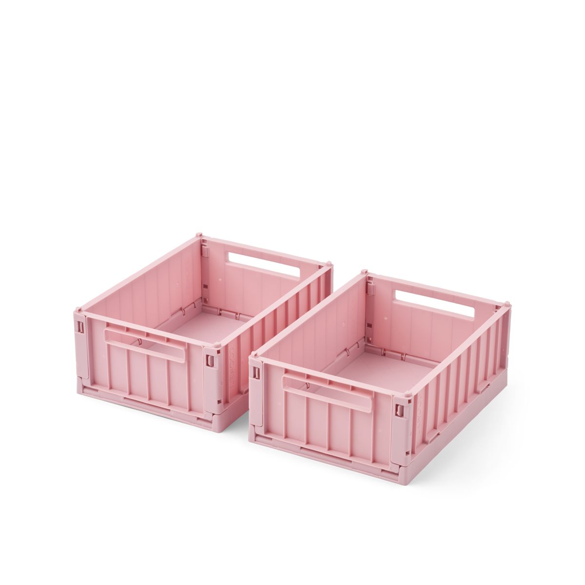Weston lille opbevaringskasse 2-pak - Rose blush