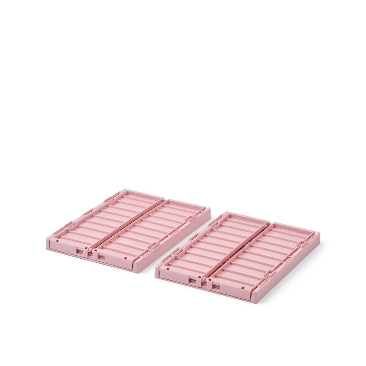 Weston lille opbevaringskasse 2-pak - Rose blush